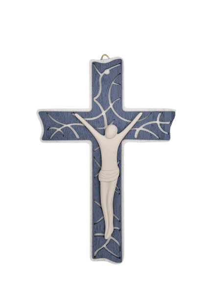 krzyż niebieski