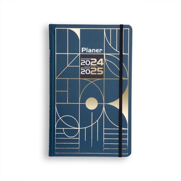 Terminarz planer – granatowy 2025/2026