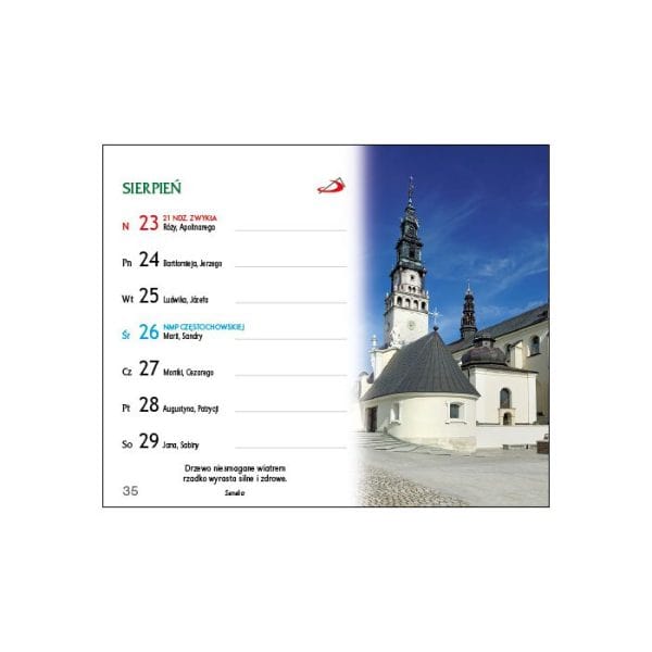 Kalendarz 2026 – Czas to miłość