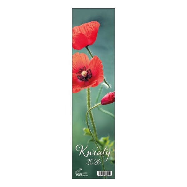 kalendarz 2026 – kwiaty