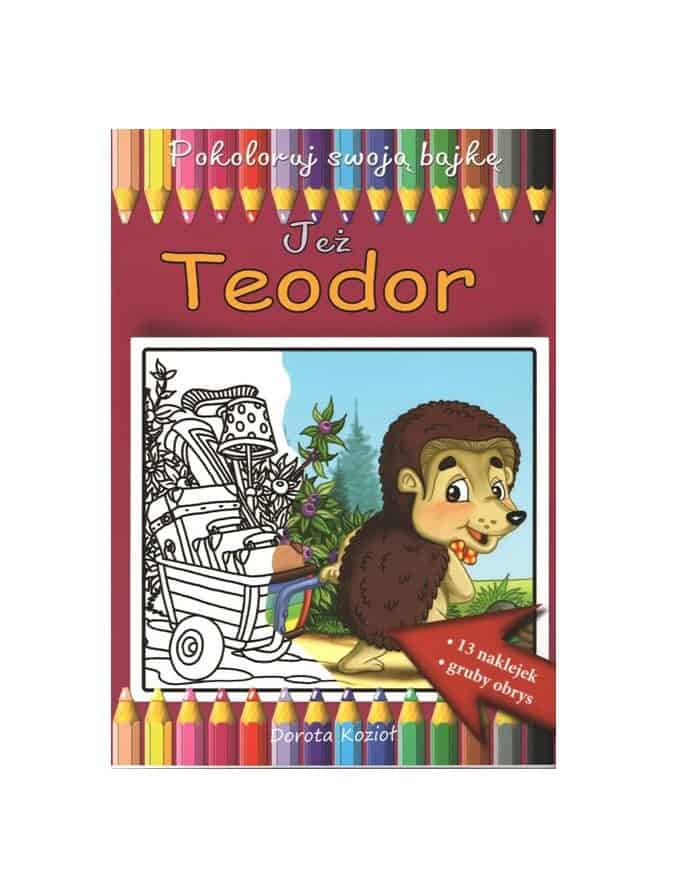 Pokoloruj swoją bajkę – Jeż Teodor
