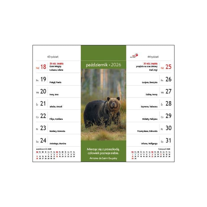 kalendarz 2026 – wszystko ma swój czas