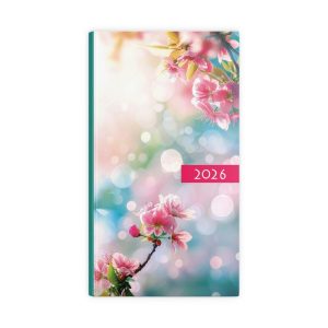 Kalendarz 2026 terminarz tygodniowy kwiatki