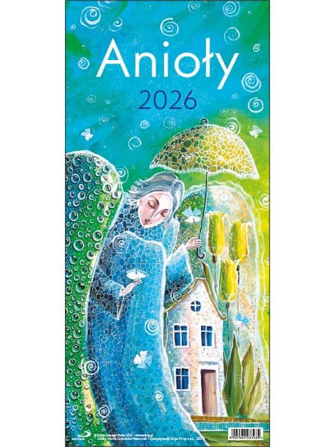 Kalendarz 2026 – anioły