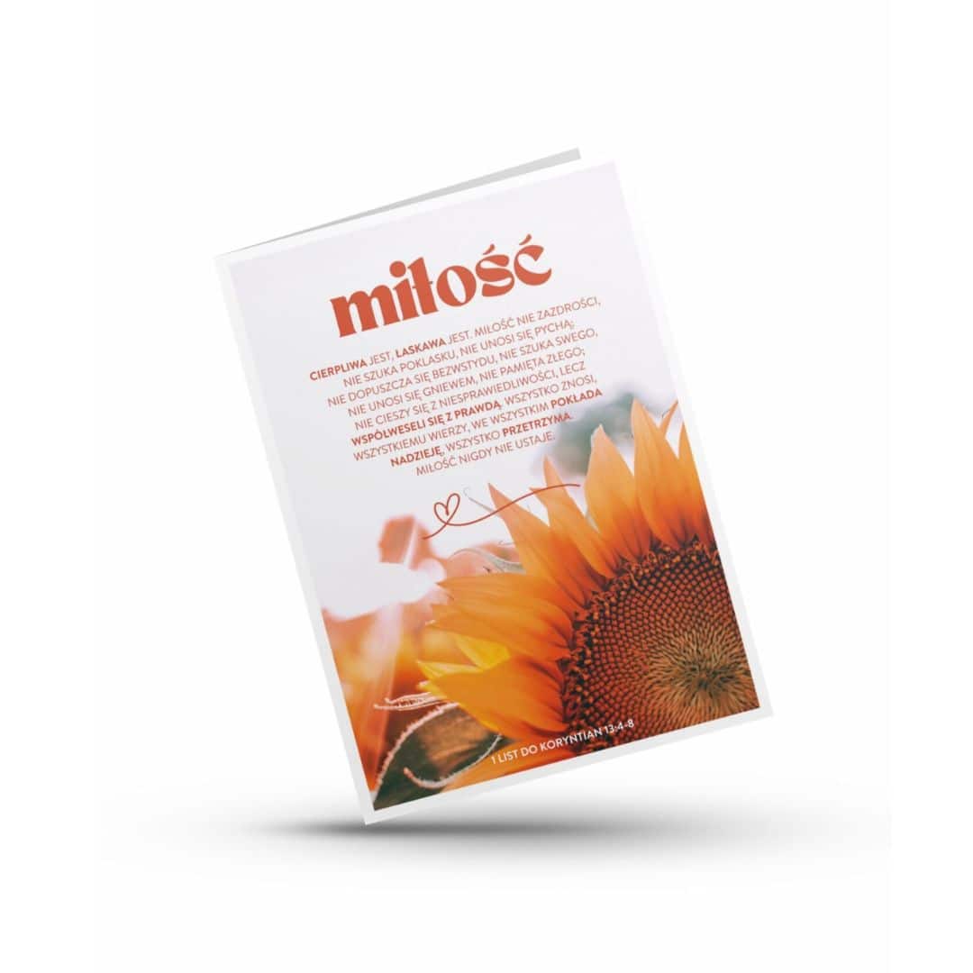 Kartka – Miłość cierpliwa jest