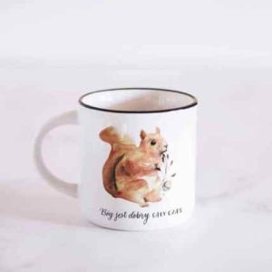 Kubek zwierzaczki – wiewiórka