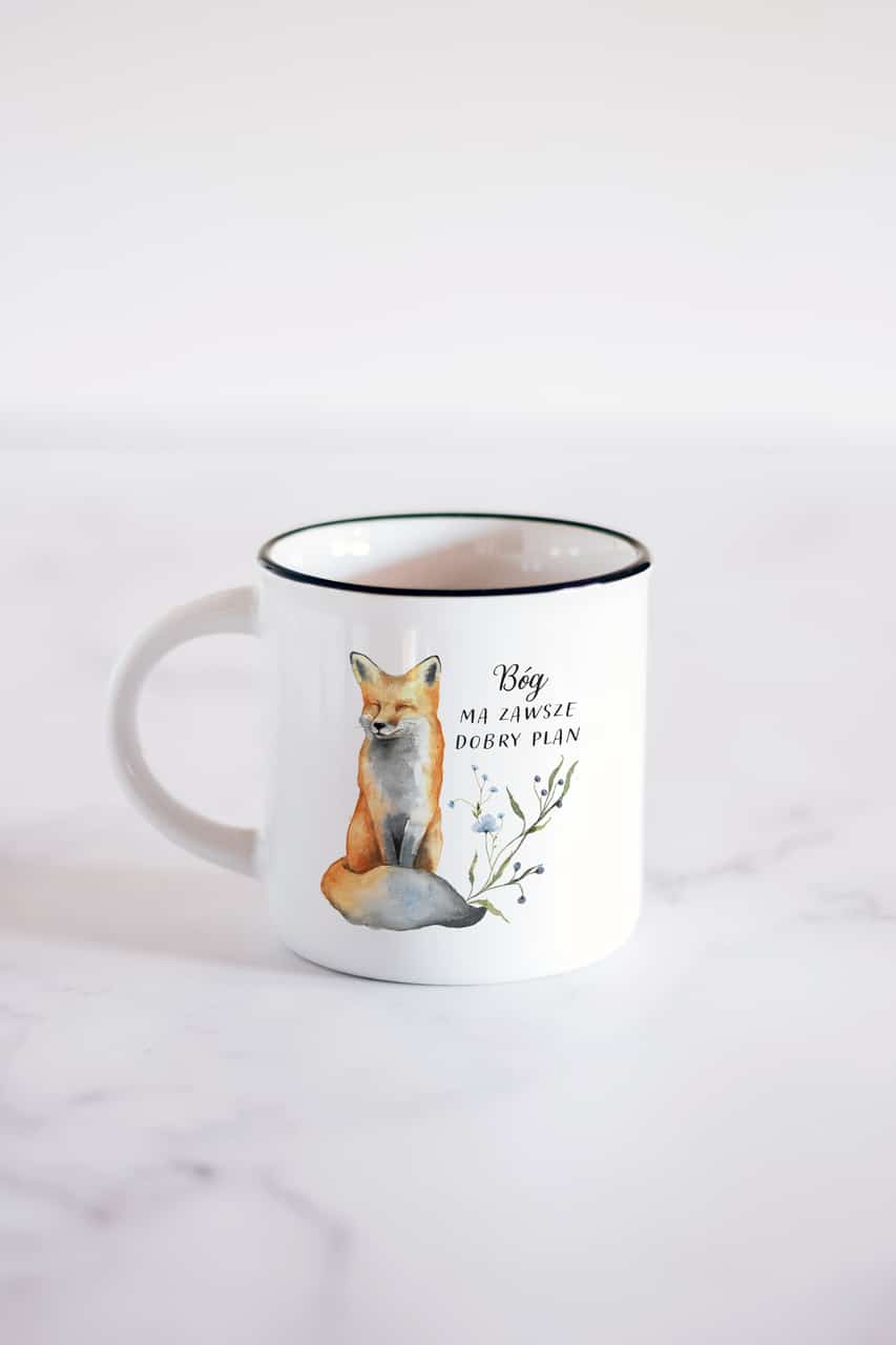 Kubek zwierzaki  – lisek