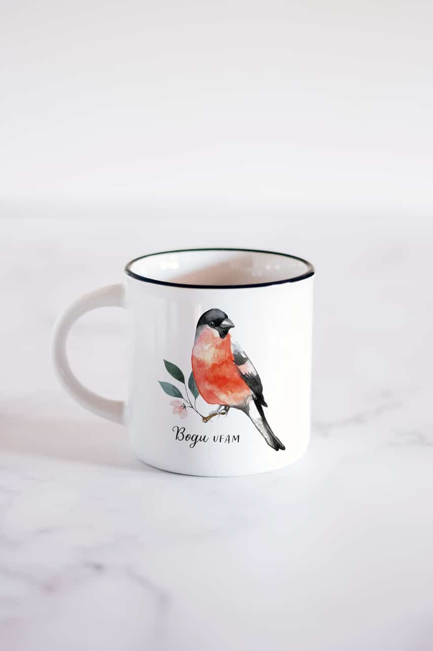 Kubek zwierzaki – ptaszek