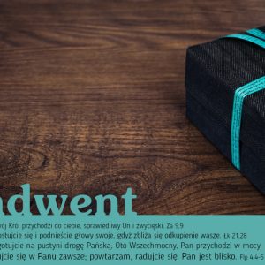 Plakat Adwent – prezent