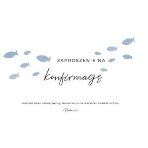 Zaproszenie na konfirmację wzór 2/21