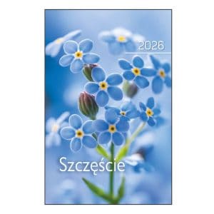 kalendarzyk kieszonkowy 2026 kwiat