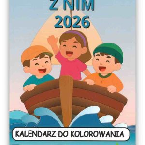 Kalendarz dla dzieci 2026 – do kolorowania