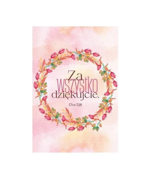 Karnet MG – Za wszystko dziękujcie