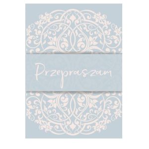 Kartka AF – Przepraszam