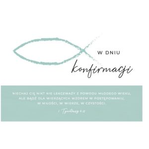 Kartka W dniu konfirmacji – wzór 2/21