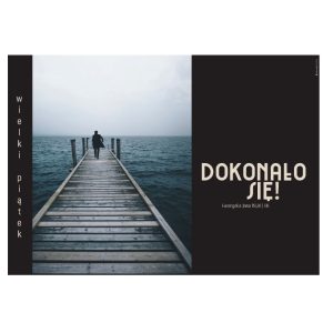 Plakat Wielki Piątek – Jan 19,30 czarny