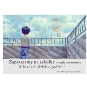 Plakat nabożeństwo dla dzieci – balony