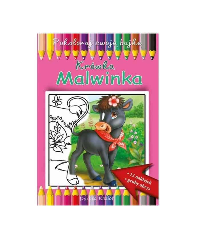Pokoloruj swoją bajkę – Krówka Malwinka