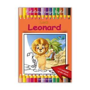 Pokoloruj swoją bajkę – Lew Leonard