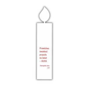 Świeca – czerwona