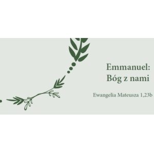 Zakładka – wianek – Emmanuel
