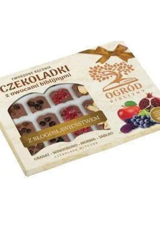 bombonierka Ogród biblijny / brązowa