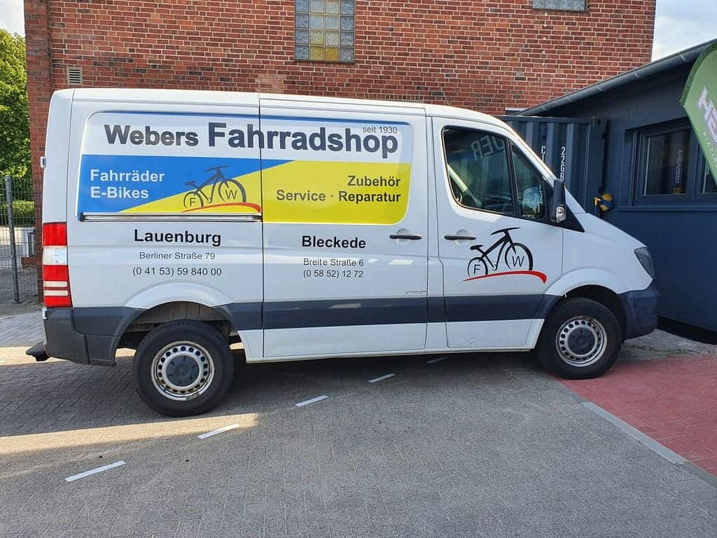 Ansicht Webers Fahrradshop Lauenburg