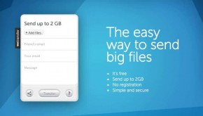 WeTransfer - Send Large Images via Email