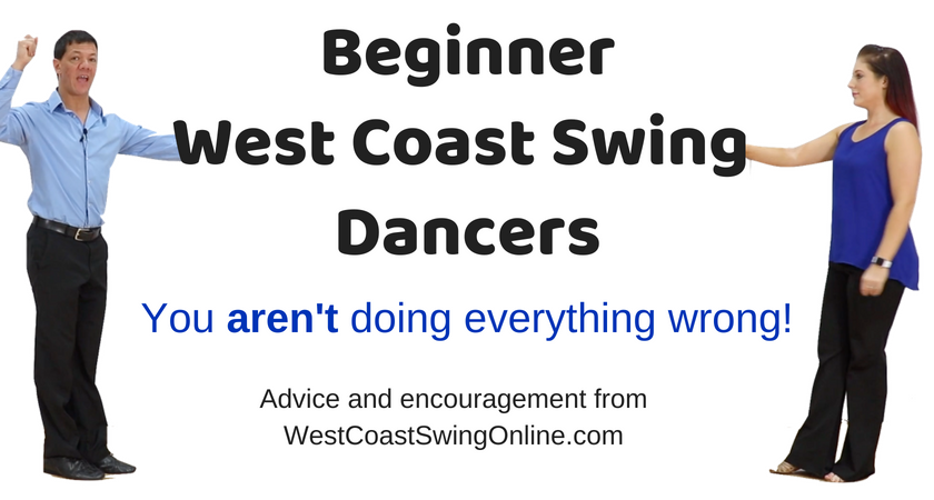 Beginner west coast swing struggles
