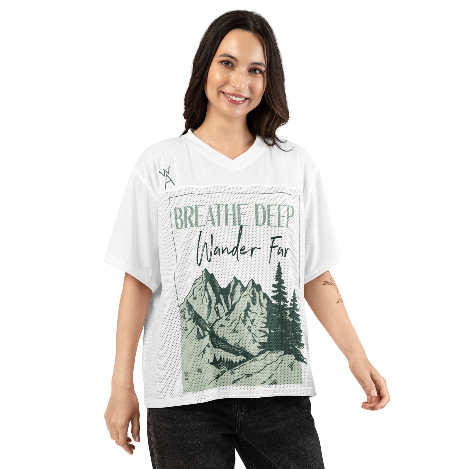 Wander Far Football Jersey