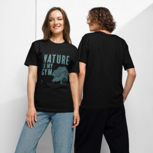 Nature is my gym fine jersey t-shirt