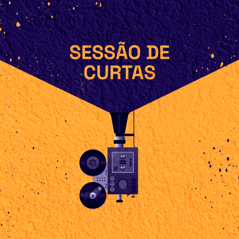 Imagem promocional de sessões curtas de formação ou eventos.