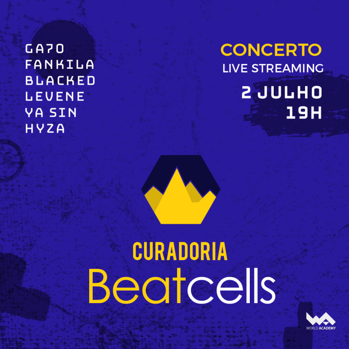 Concerto transmissão ao vivo em 2 de julho às 19h.