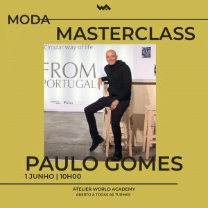Imagem de Paulo Gomes numa aula no World Academy Portugal.