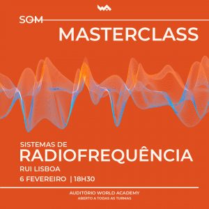 Imagem do evento Masterclass sobre sistemas de radiofrequência da World Academy.