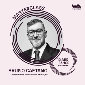 Imagem de um palestrante profissional para uma masterclass online.