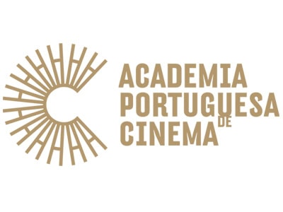 Logotipo da Academia Portuguesa de Cinema, símbolo de excelência cinematográfica em Portugal.