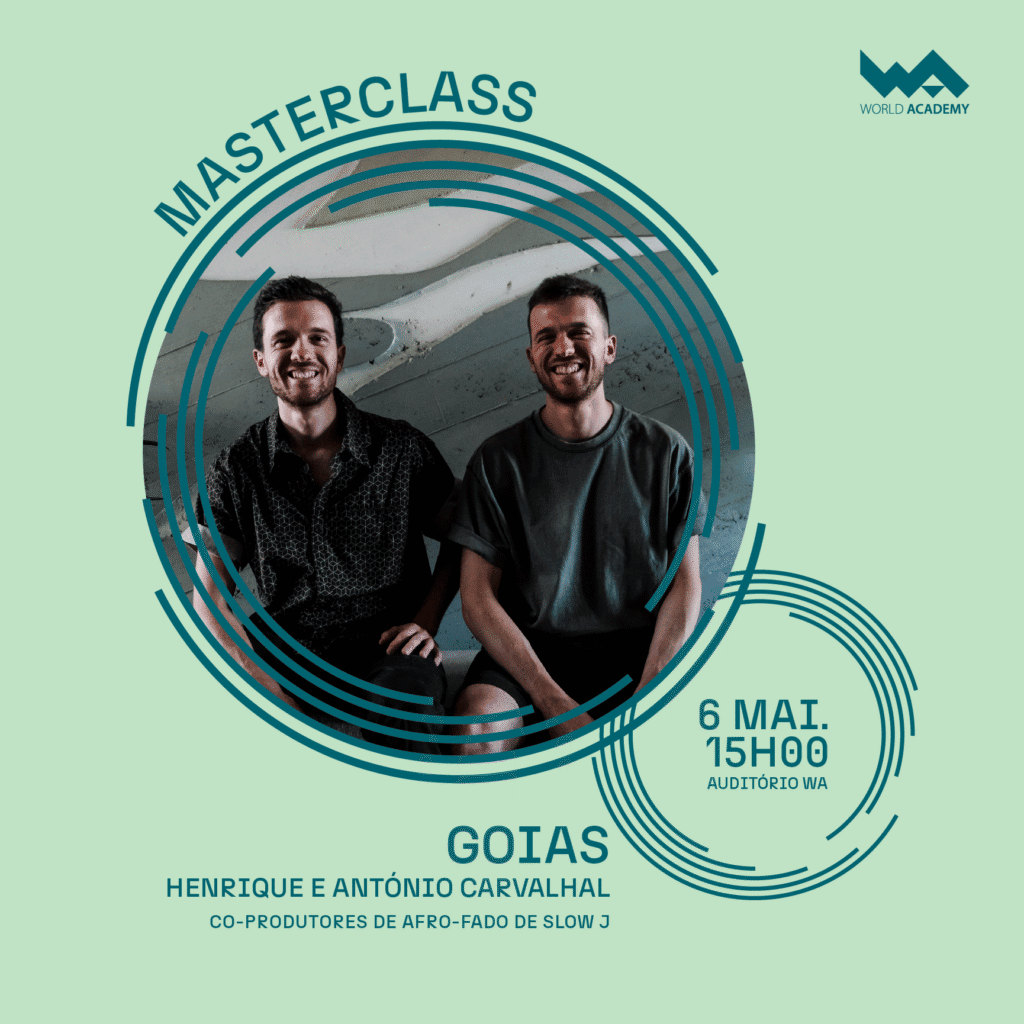 Profissionais de produção musical e fãs de música afro-fado, foco na cultura de Goiás.