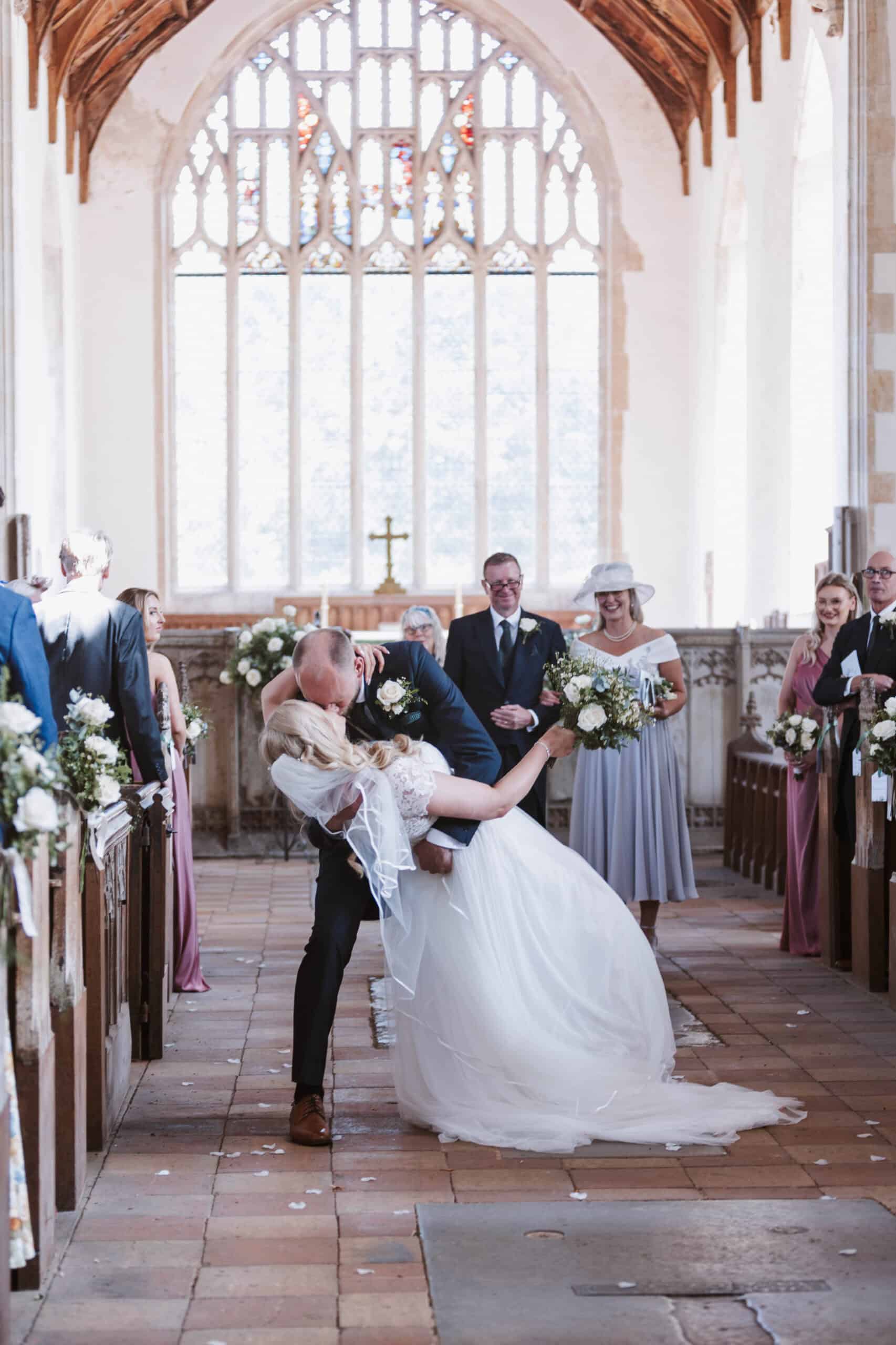 Laura and Oscar Salle Moor Farm wedding