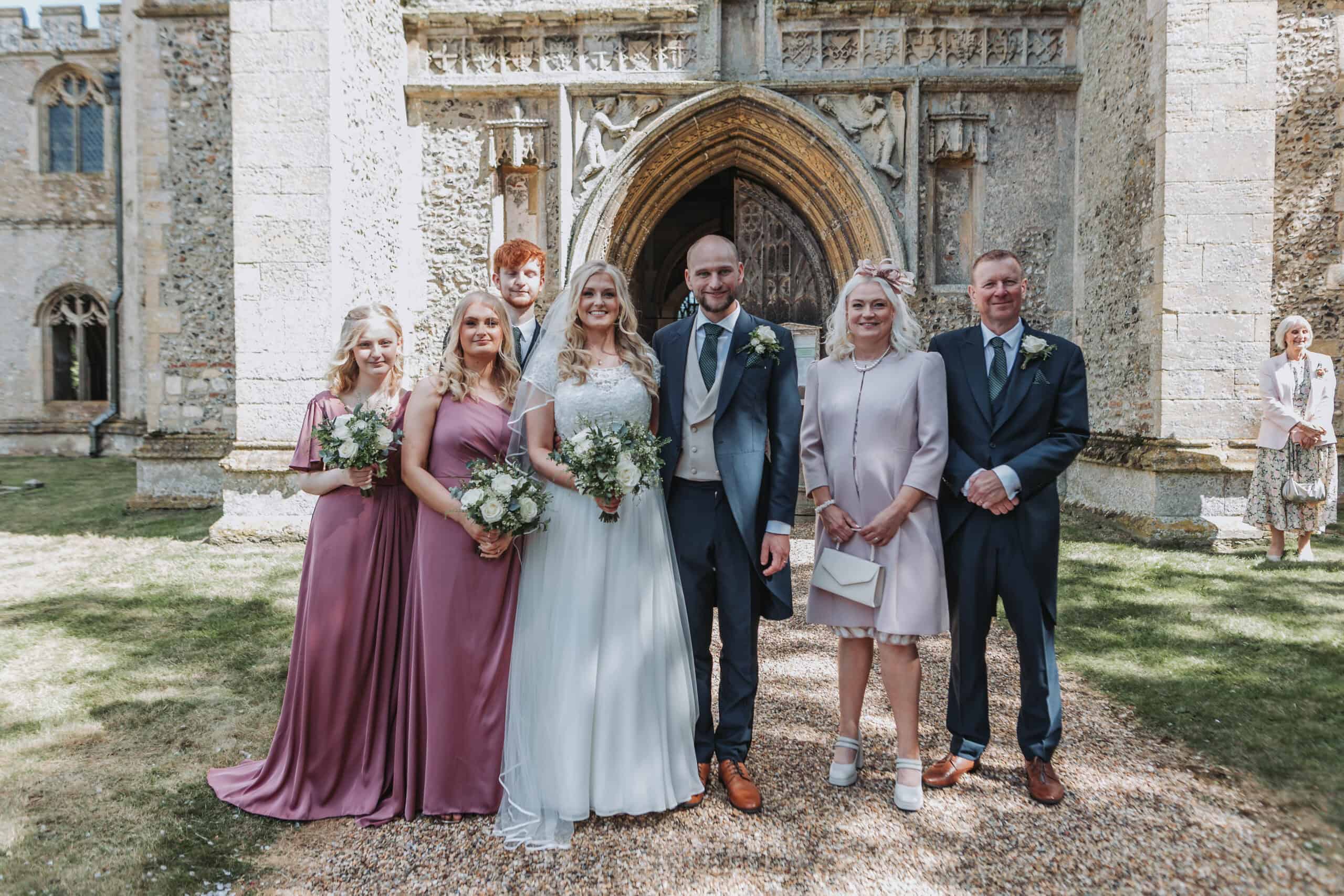 Laura and Oscar Salle Moor Farm wedding