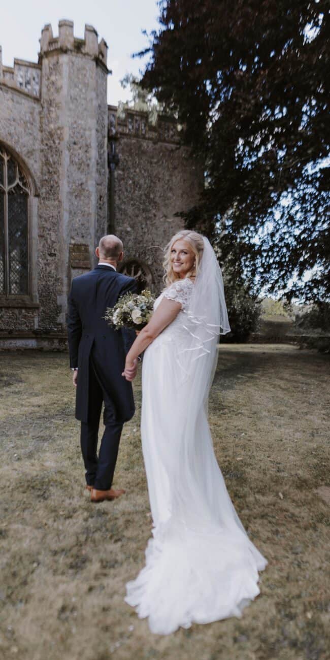 Laura and Oscar Salle Moor Farm wedding