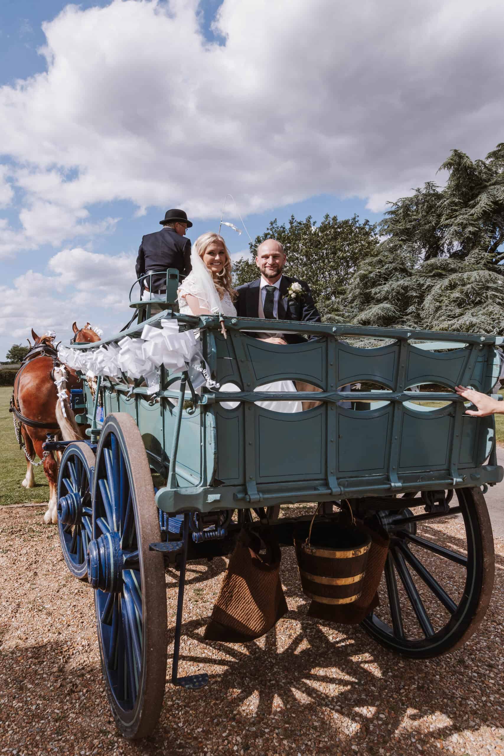Laura and Oscar Salle Moor Farm wedding