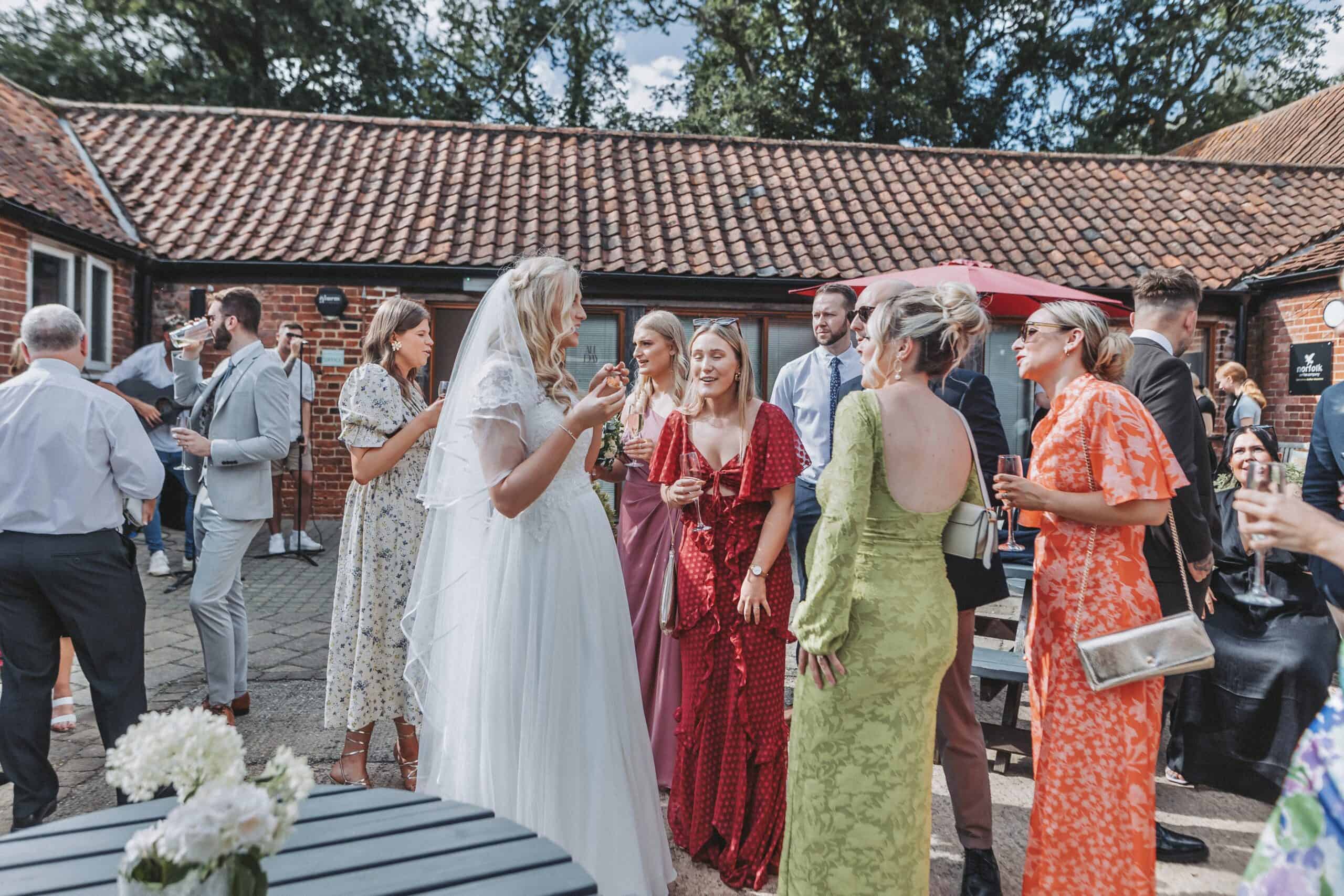 Laura and Oscar Salle Moor Farm wedding