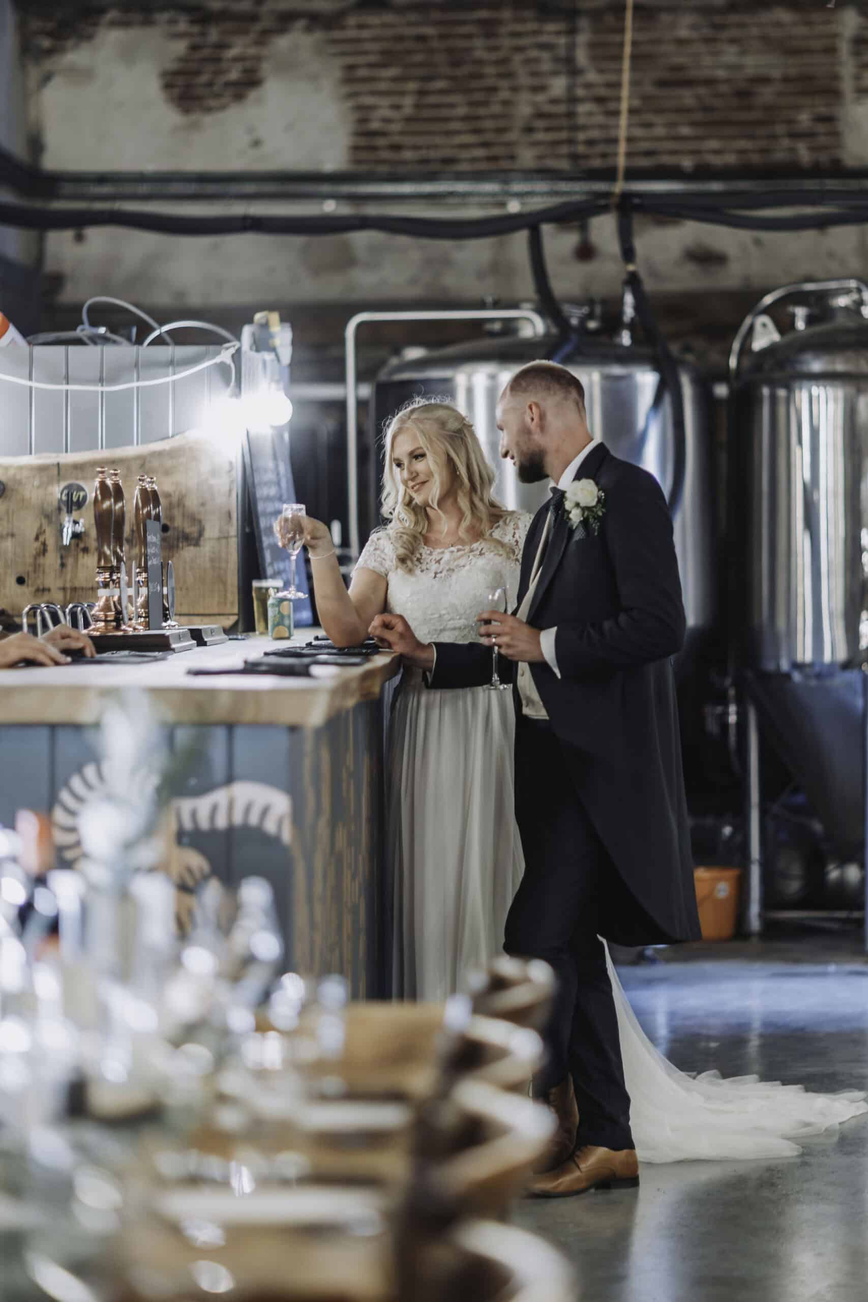 Laura and Oscar Salle Moor Farm wedding