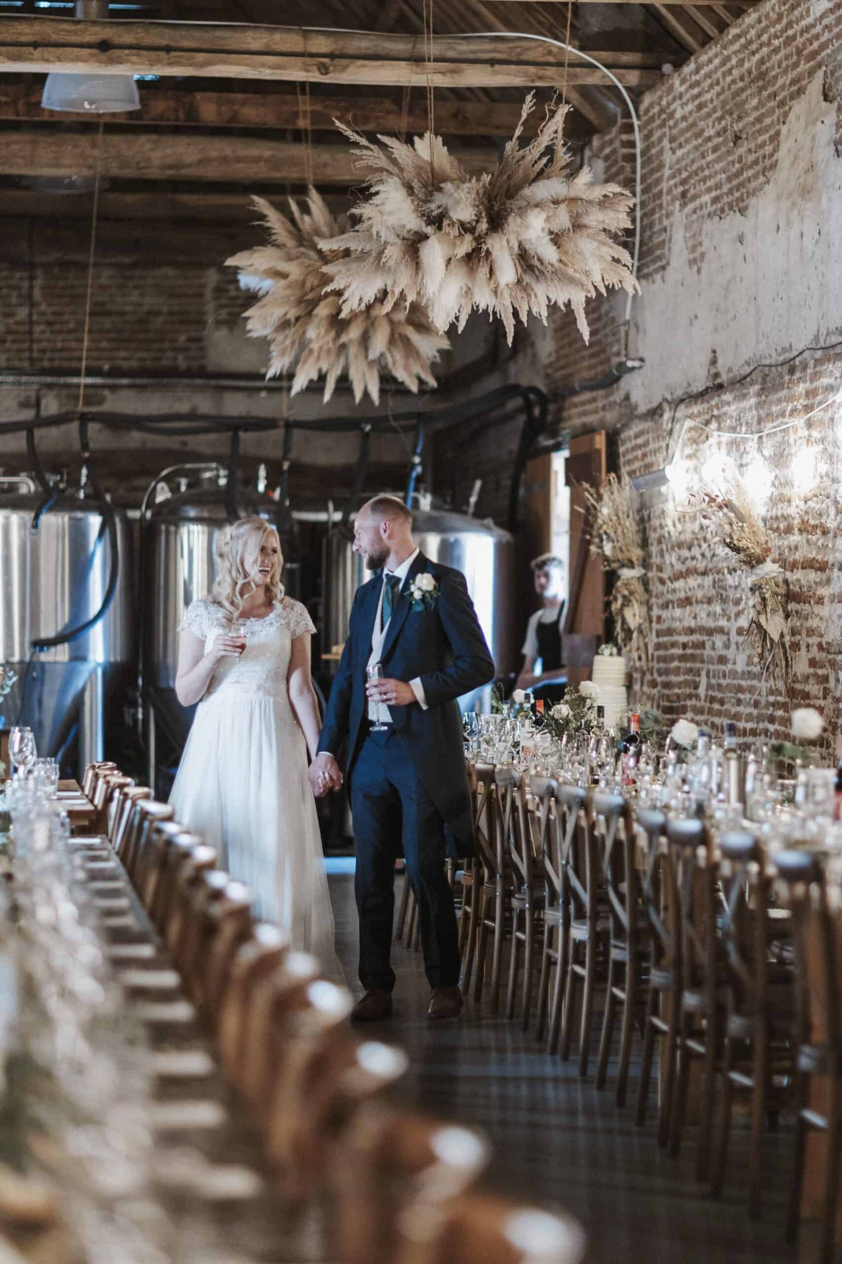 Laura and Oscar Salle Moor Farm wedding