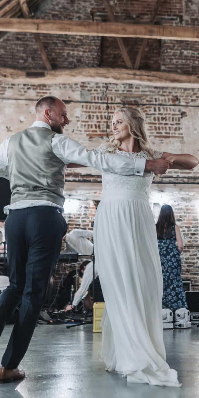 Laura and Oscar Salle Moor Farm wedding