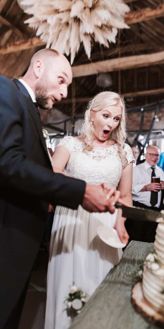 Laura and Oscar Salle Moor Farm wedding