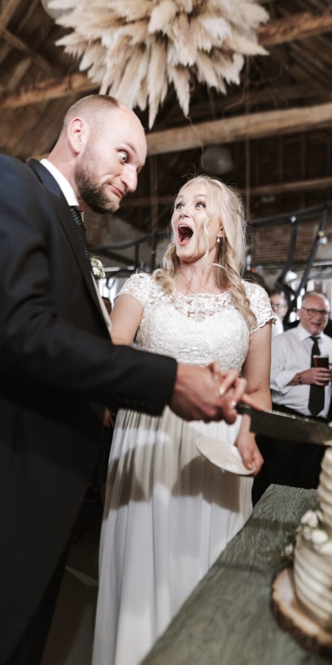 Laura and Oscar Salle Moor Farm wedding