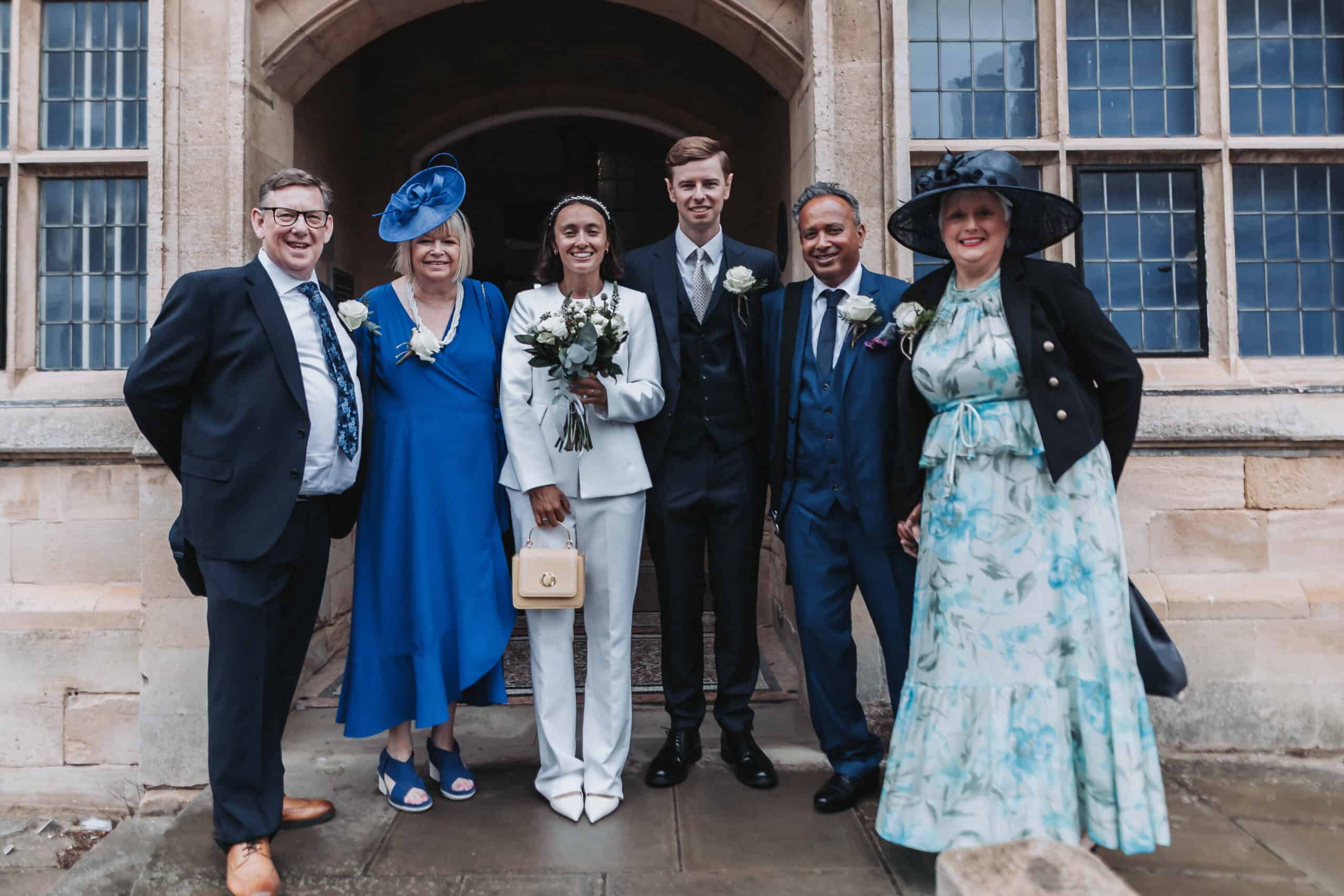Hollie and Adam elopement wedding at King’s Lynn registry office with their dog, stylish couple from Essex