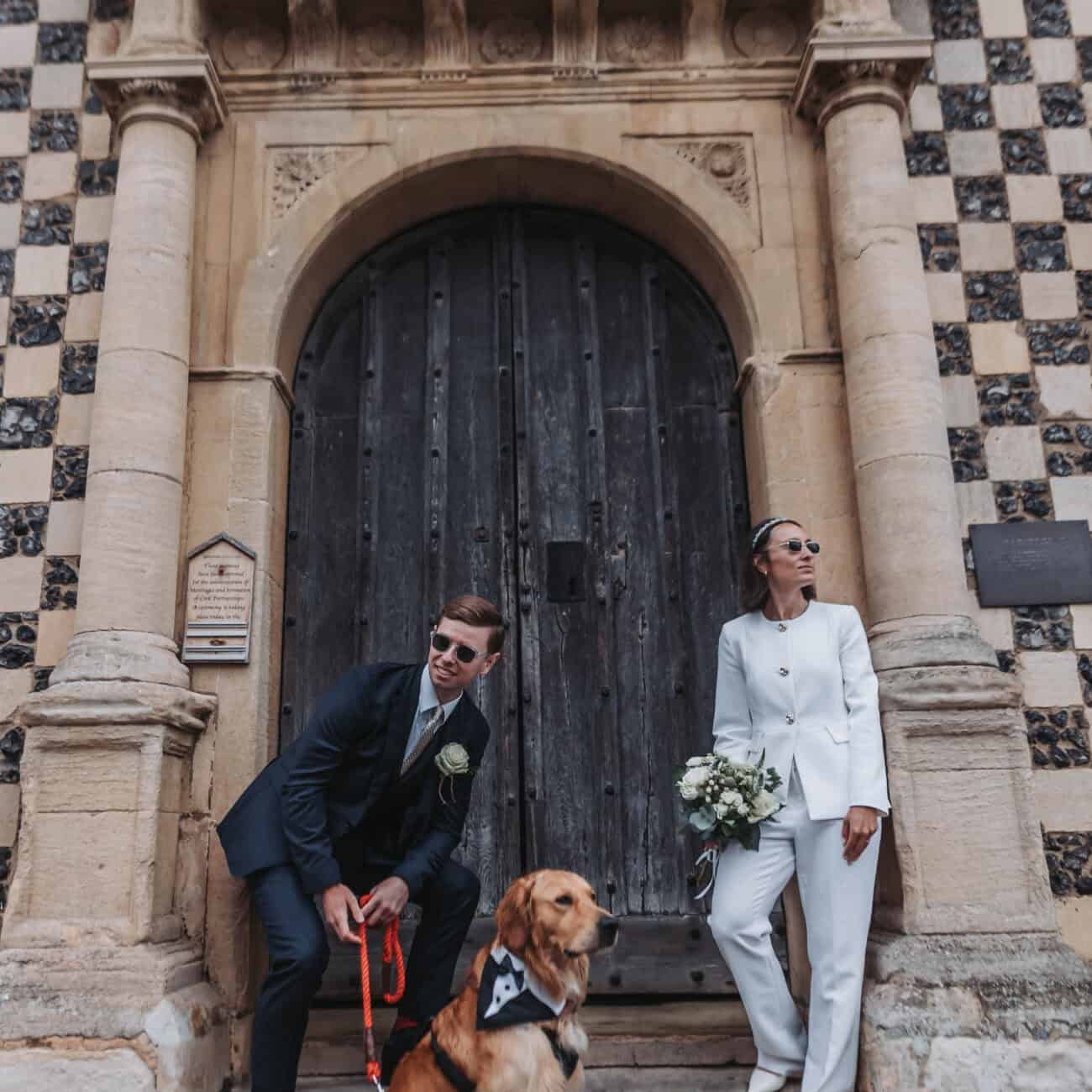 Hollie and Adam elopement wedding norfolk